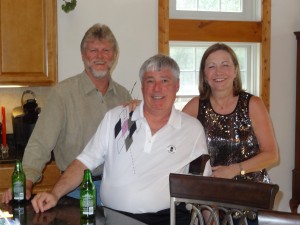 Bob Briggs, Ron Martin, Debbie Briggs