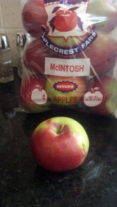 Extra Fancy McIntosh Apples from Market Basket
